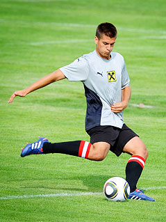 ÖFB-Legionör Michael Schimpelsberger beim Training