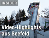 Sprungschanze in Seefeld