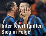 Cristian Chivu und Dejan Stankovic (beide Inter)