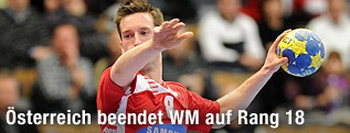 Handballspieler Richard Woess (AUT)