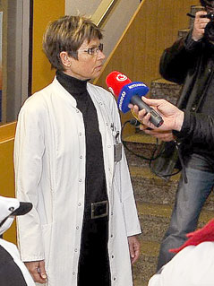 © APA/zeitungsfoto.at Die ärztliche Direktorin des LKH Innsbruck Alexandra Kofler