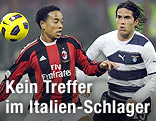 Urby Emanuelson (AC Milan) und Alvaro Rafael Gonzalez Luengo (Lazio Rom)