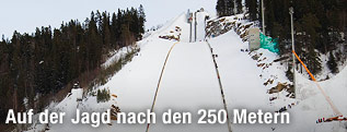 Skiflugschanze in Vikersund