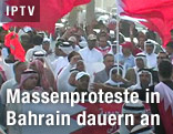 Massenproteste in Manama
