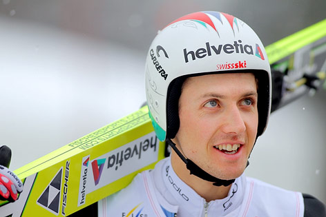 Schweizer Skispringer Simon Ammann