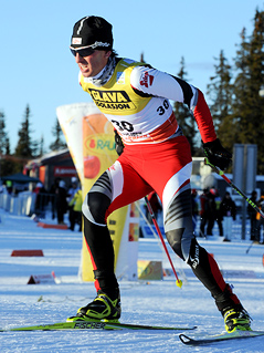 © GEPA/Oliver Lerch Mario Stecher beim Langlaufen