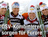 Mario Stecher, Bernhard Gruber, David Kreiner und Felix Gottwald