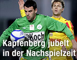 Ilco Naumoski (Mattersburg) und Boris Huettenbrenner (Kapfenberg)