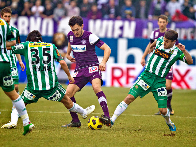 © ORF.at/Dominique Hammer Spielszene Austria Wien gegen Rapid