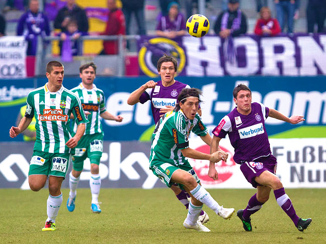 © ORF.at/Dominique Hammer Spielszene Austria Wien gegen Rapid