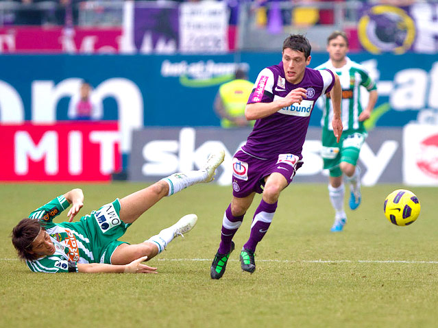 © ORF.at/Dominique Hammer Spielszene Austria Wien gegen Rapid