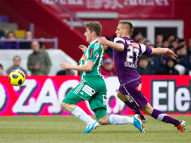© ORF.at/Dominique Hammer Spielszene Austria Wien gegen Rapid
