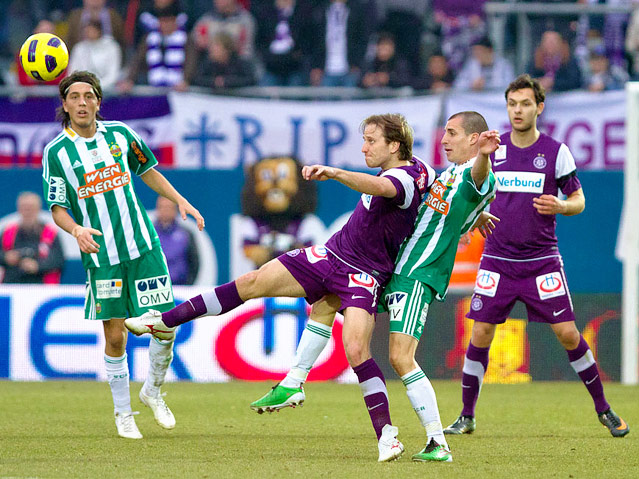 © ORF.at/Dominique Hammer Spielszene Austria Wien gegen Rapid