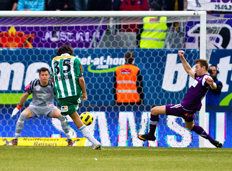 © ORF.at/Dominique Hammer Spielszene Austria Wien gegen Rapid