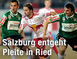 Dusan Svento (Salzburg) und Ewald Brenner (Ried)