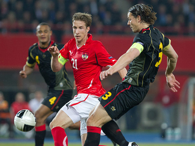 © ORF.at/Dominique Hammer Marc Janko kämpft um den Ball