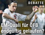 Martin Harnik bei der Ballannahme