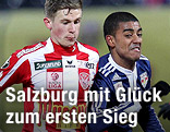 Mario Grgic (Kapfenberg) und Alan (Salzburg)