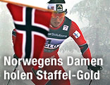 Norwegische Langläuferin Marit Bjoergen