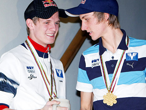 © GEPA/Andreas Reichart Thomas Morgenstern und Gregor Schlierenzauer