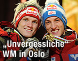 Thomas Morgenstern und Gregor Schlierenzauer
