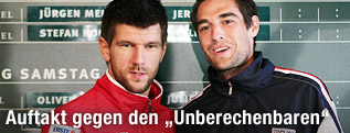 Jürgen Melzer (AUT) und Jeremy Chardy (FRA)