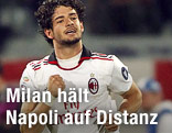 AC-Milan-Spieler Pato jubelt