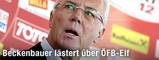 Botschafter des ÖFB-Nachwuchs Franz Beckenbauer