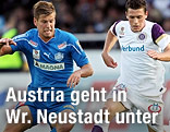Guido Burgstaller (Magna) und Zlatko Junuzovic (A.Wien)