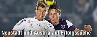 Alexander Gr&uuml;nwald (Magna) und Julian Baumgartlinger (Austria Wien)