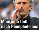 Real Madrid's Coach Jose Mourinho