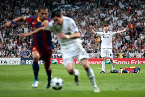 © AP/Arturo Rodriguez Spielszene Real - Barcelona