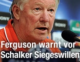 Manchester United Trainer Alex Ferguson