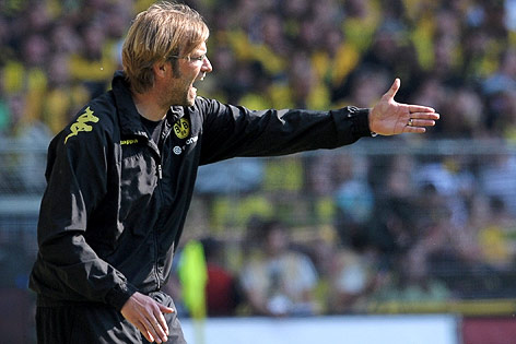 © APA/EPA/Federico Gambarini Dortmund-Trainer Juergen Klopp