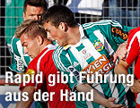 David Sencar (Kapfenberg) und Christopher Drazan (Rapid)