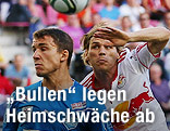Thomas Kral (Magna) und Christoph Leitgeb (Salzburg)