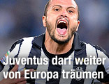 Torjubel von Simone Pepe (Juventus)