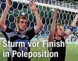 Sturm Graz-Spieler jubeln
