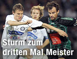 Andreas Hoelzl (Sturm) gegen Alexander Hauser (Wacker)