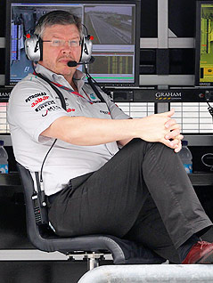© Reuters/Bazuki Muhammad Mercedes-GP-Teamchef Ross Brawn