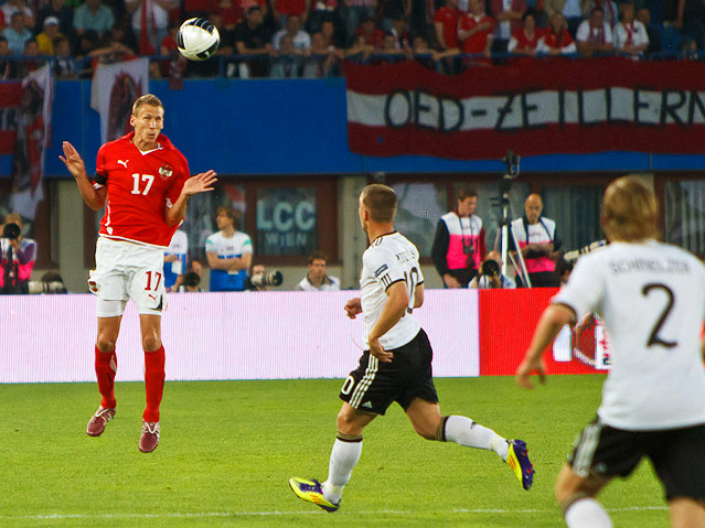 © ORF.at/Christian Öser Florian Klein und Lukas Podolski