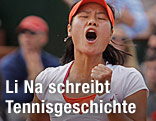 Li Na jubelt