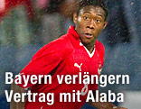 David Alaba im &Ouml;FB-Trikot