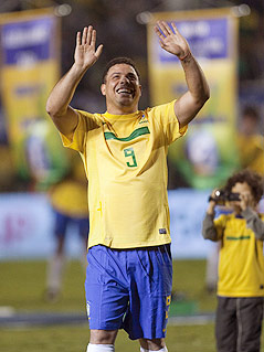 © APA/EPA/Sebastiao Moreira Ronaldo Nazario nimmt Abschied