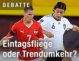 Stefan Kulovits gegen Sami Khedira