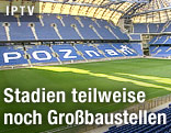 Innenansicht des Stadions von Poznan
