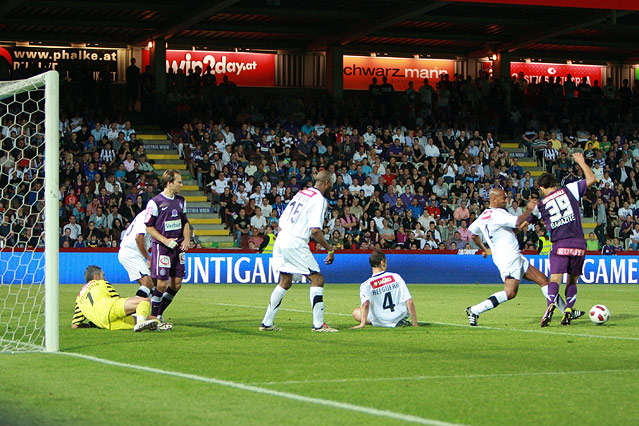 © ORF.at/Wolfgang Rieder Szene aus dem Spiel Austria gegen Figo Allstars