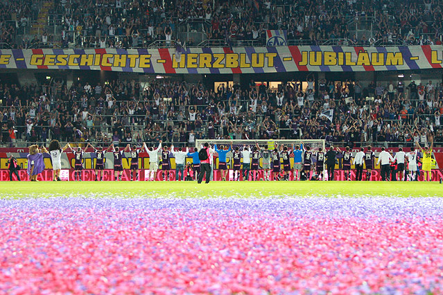 © ORF.at/Wolfgang Rieder Szene aus dem Spiel Austria gegen Figo Allstars