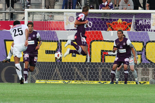 © ORF.at/Wolfgang Rieder Szene aus dem Spiel Austria gegen Figo Allstars