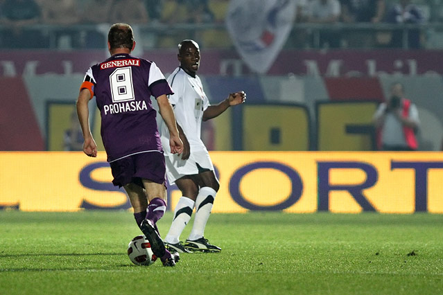 © ORF.at/Wolfgang Rieder Szene aus dem Spiel Austria gegen Figo Allstars